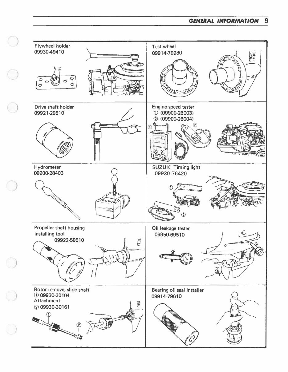1981-1992 Suzuki DT48 DT50 DT55 DT60 DT65 2-Cyl 2-Stroke Outboard preview img 9