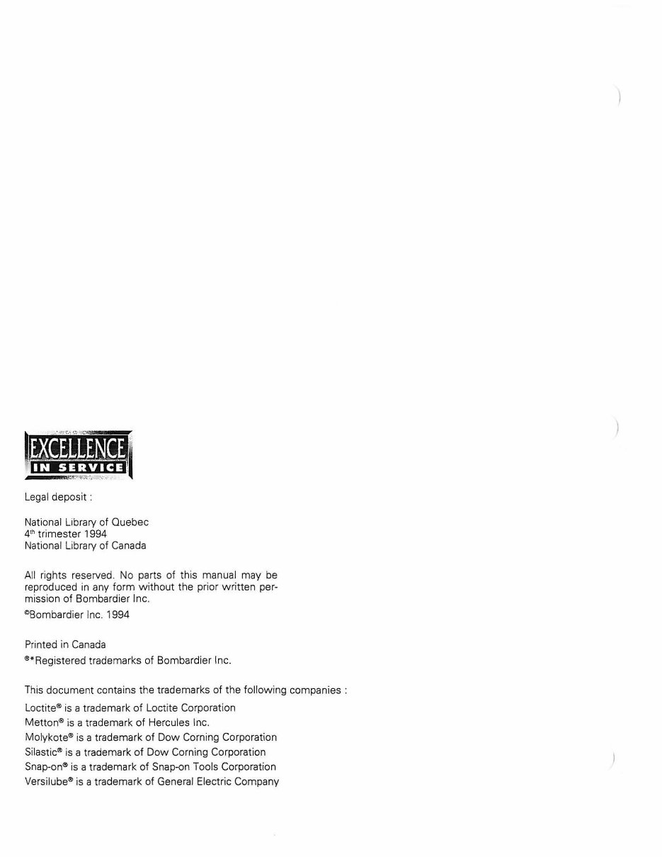 1995 Ski-Doo Formula SS Factory Service & Work Shop Manual preview img 3