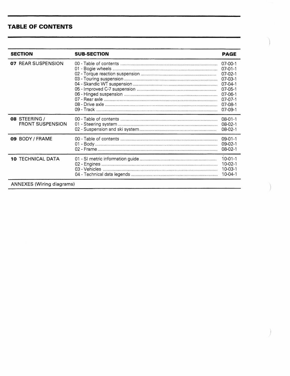 1995 Ski-Doo Formula SS Factory Service & Work Shop Manual preview img 5