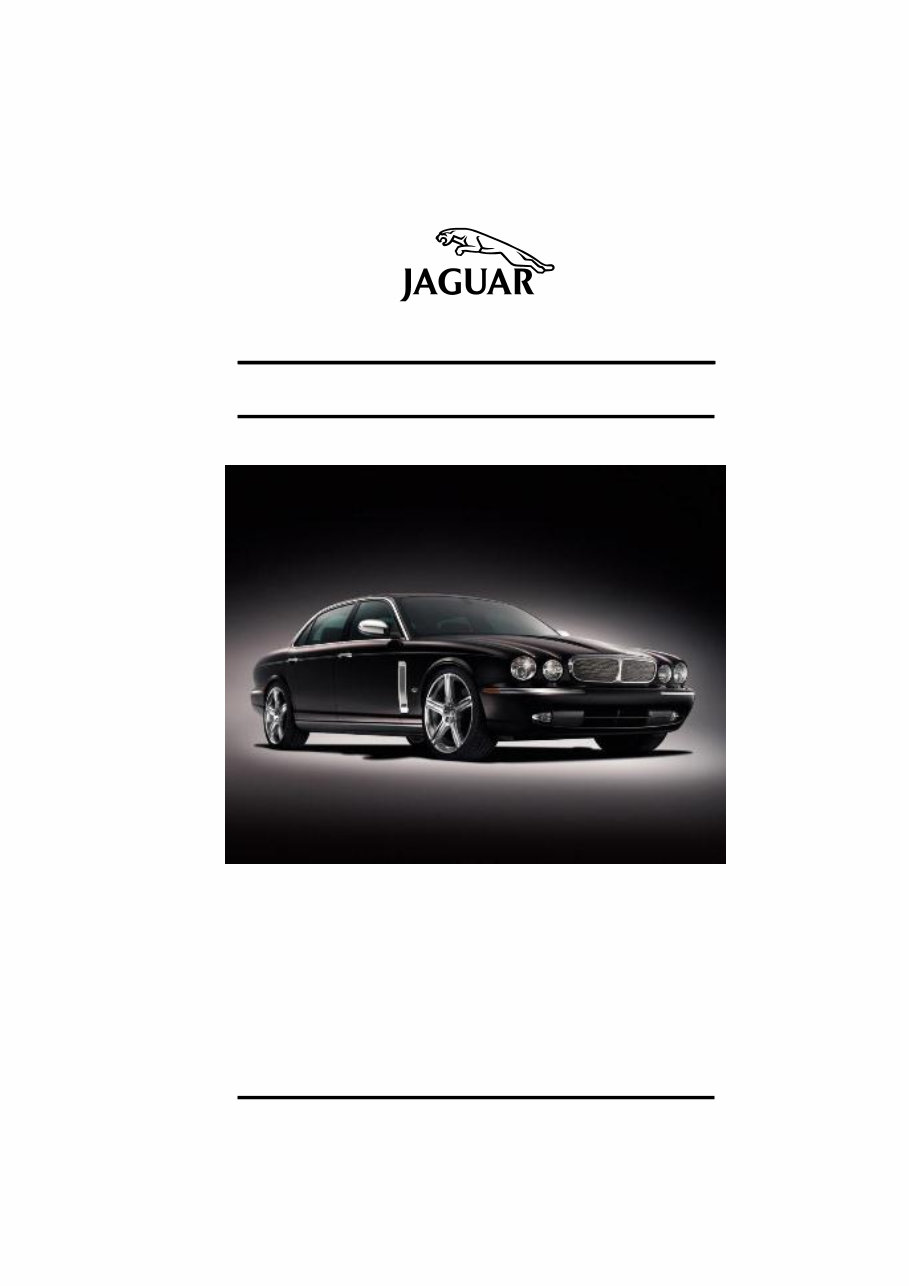 2003-2010 Jaguar XJR Service & Repair Manual preview img 1
