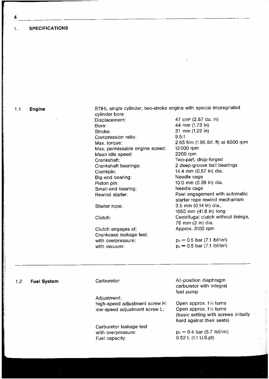 Stihl 028 038 Chainsaw Full Service & Repair Manual preview img 5