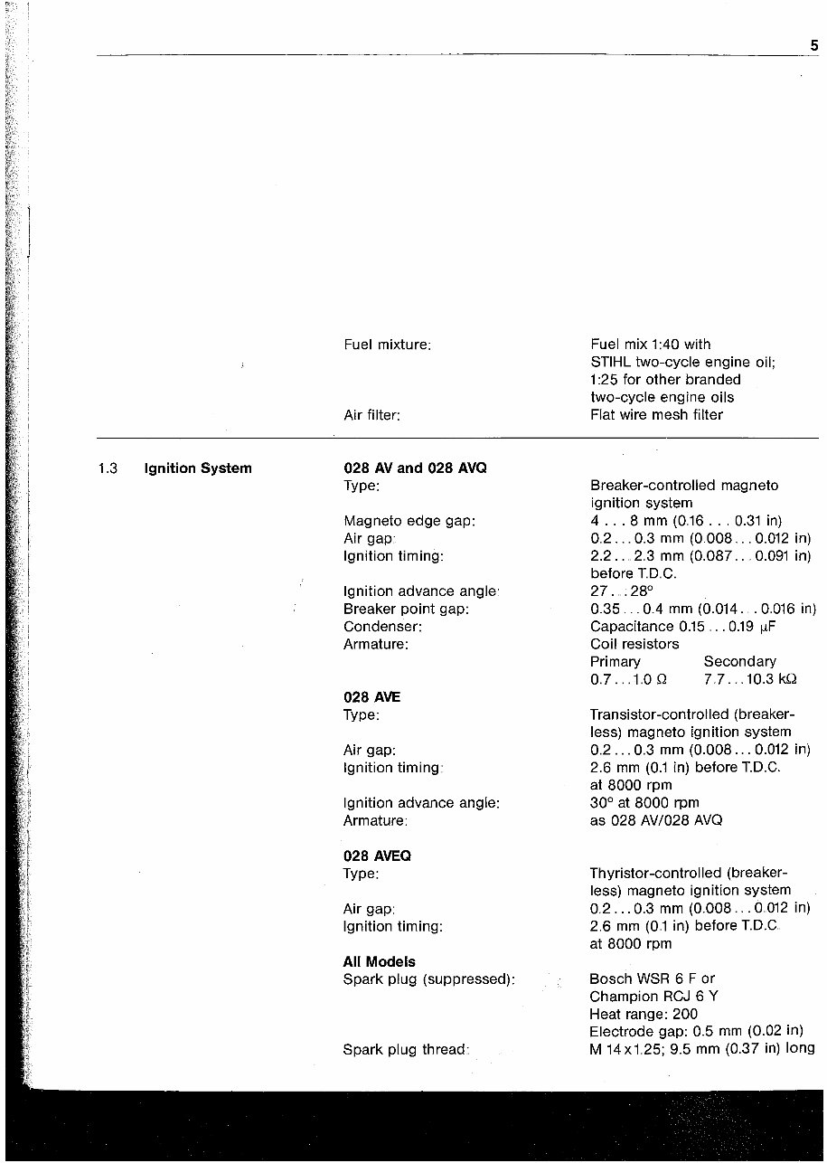 Stihl 028 038 Chainsaw Full Service & Repair Manual preview img 6