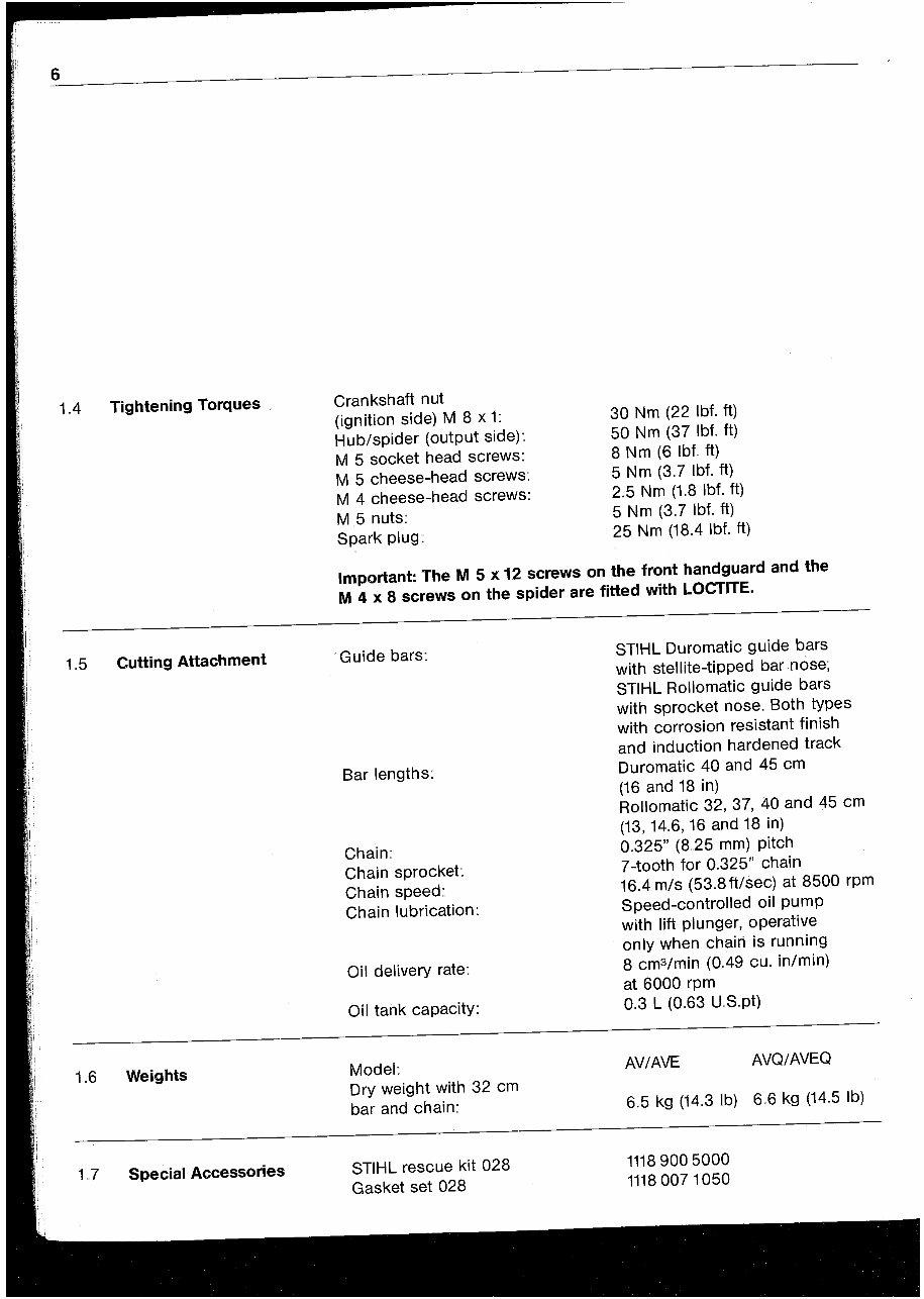 Stihl 028 038 Chainsaw Full Service & Repair Manual preview img 7