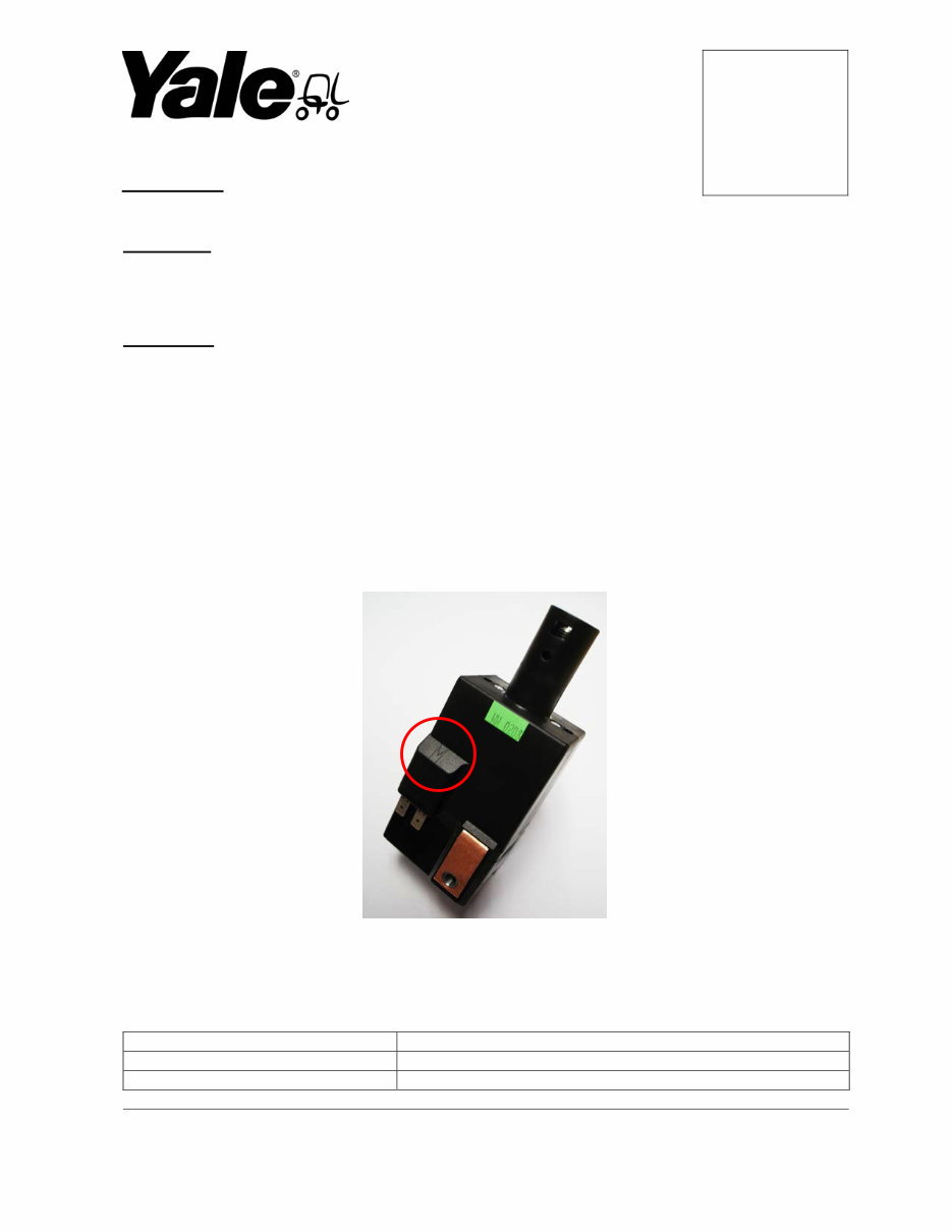 YALE (C849) MR14, MR14H, MR16, MR16H, MR16N, MR20, MR20H, MR20W, MR25 Lift Truck Service Repair Manual preview img 1
