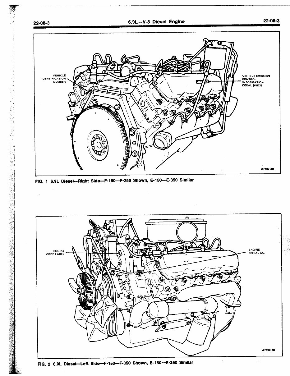 1985 Ford 6.9L Diesel Engine Service & Repair Manual preview img 3