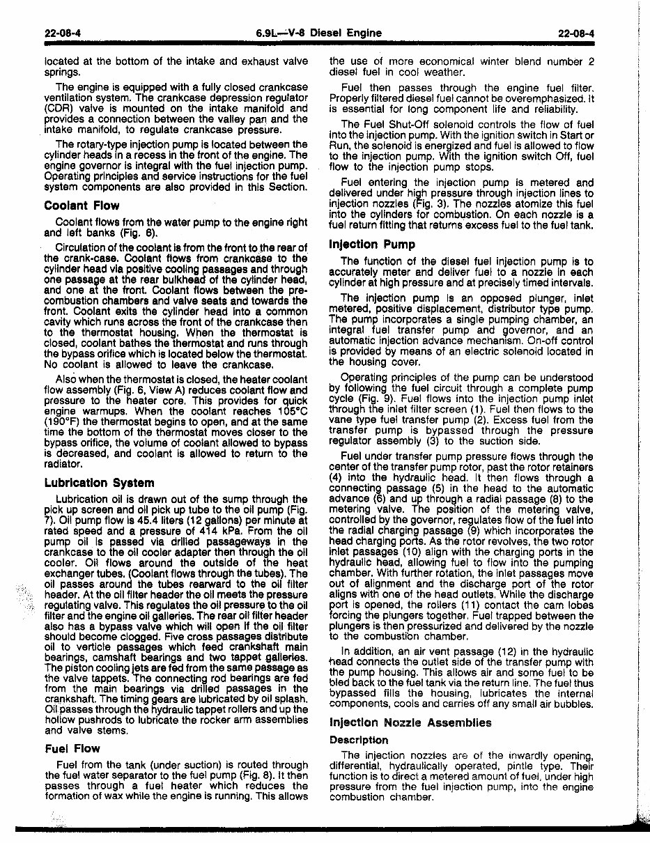 1985 Ford 6.9L Diesel Engine Service & Repair Manual preview img 4