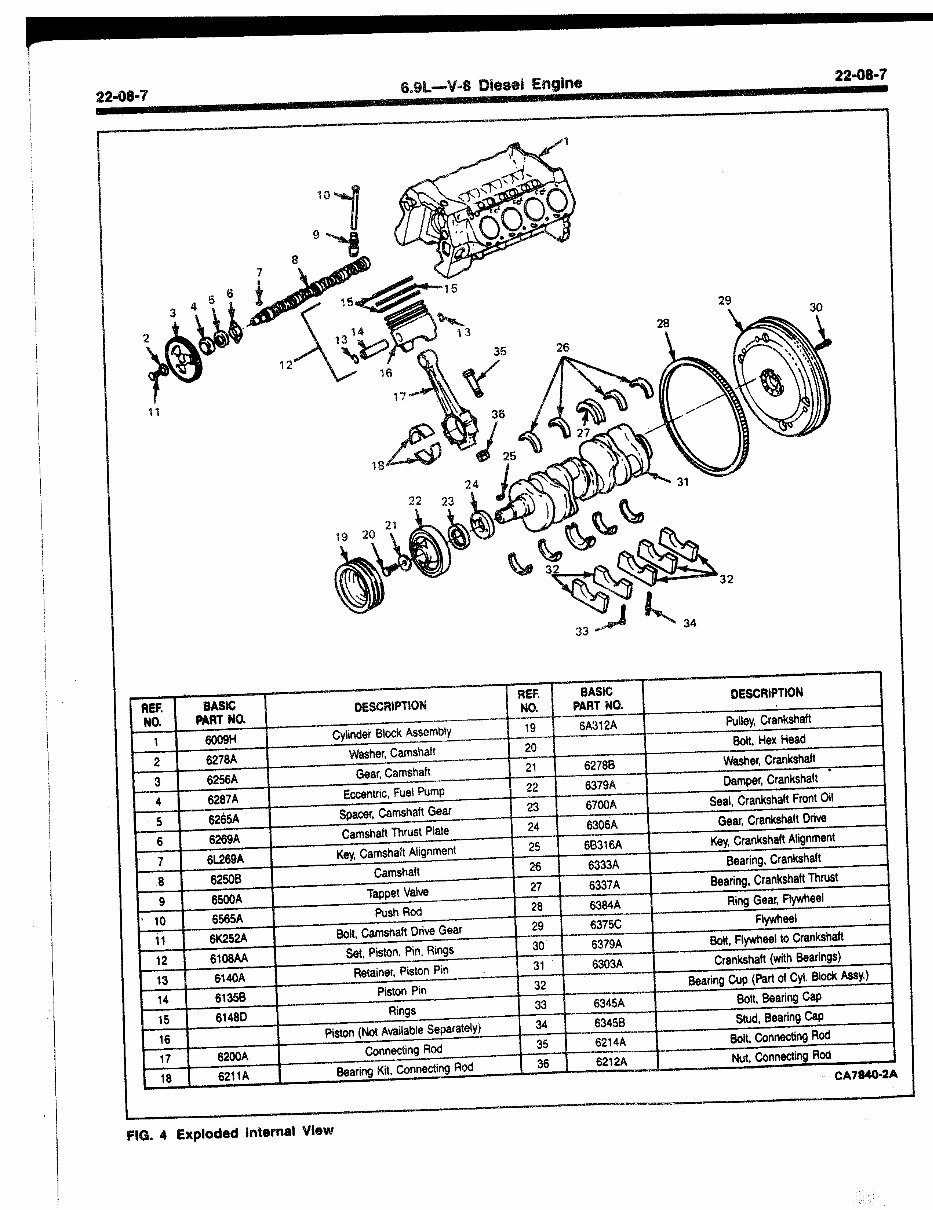 1985 Ford 6.9L Diesel Engine Service & Repair Manual preview img 7