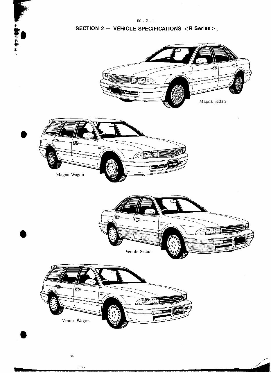 1991-1996 Mitsubishi Magna Verada TR TS KR KS Service & Repair Manual preview img 7