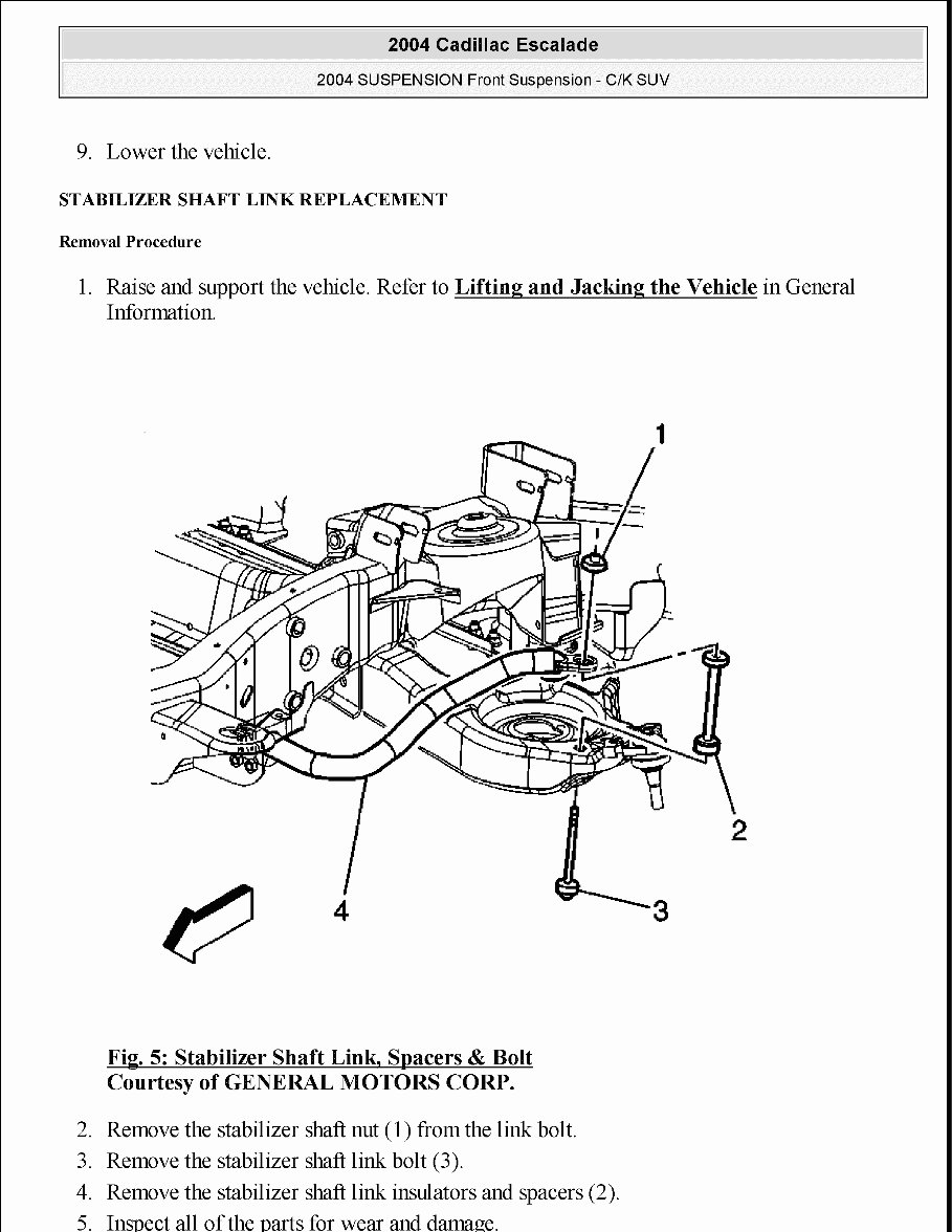 2002-2004 Cadillac Escalade Service & Repair Manual preview img 6