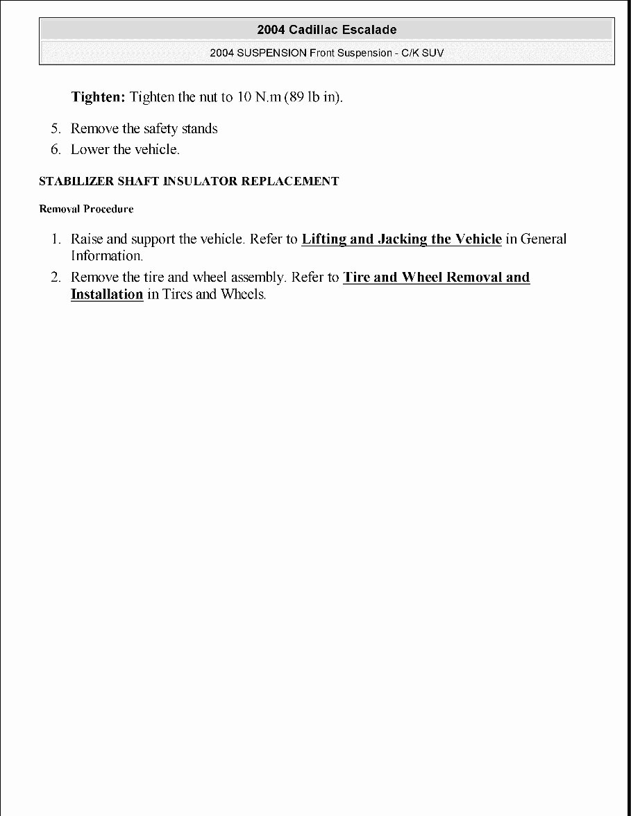 2002-2004 Cadillac Escalade Service & Repair Manual preview img 8