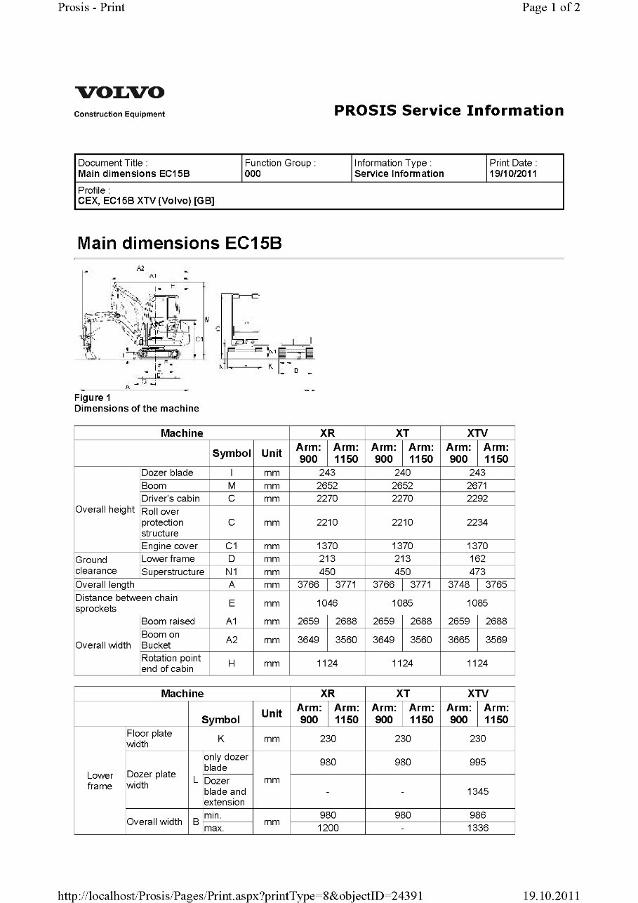 Volvo EC15B XTV Compact Excavator Service Repair Shop Manual preview img 3