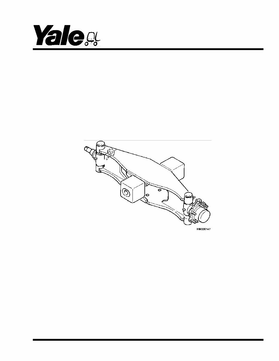 YALE (B814) ERC030-40AH Lift Truck Service Repair Manual preview img 1