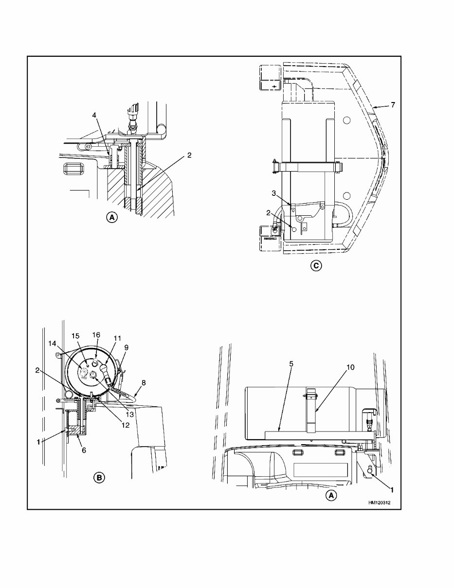 Hyster F004 (S80XM BCS) Forklift Service Repair Manual preview img 10