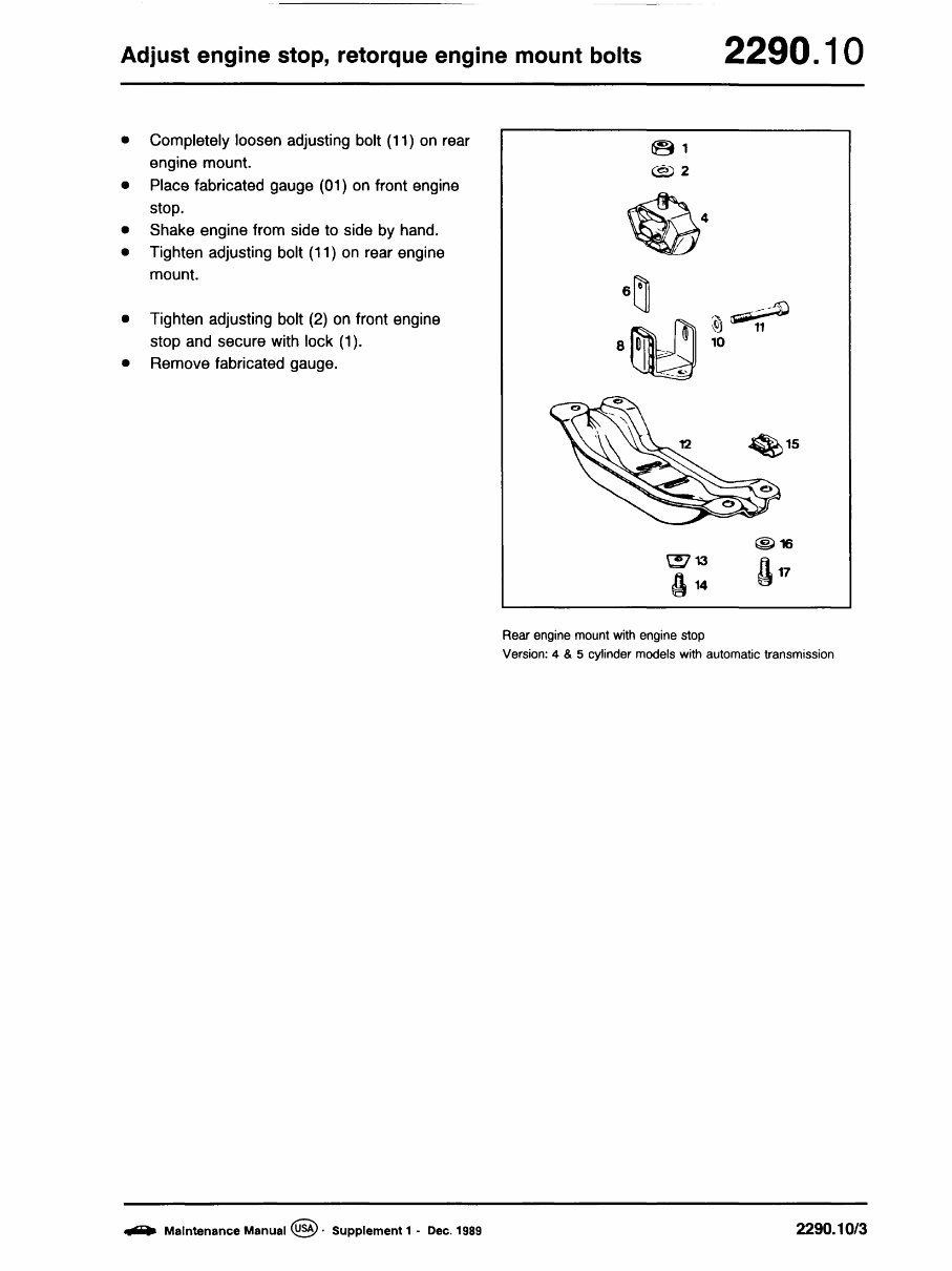 1991 Mercedes-Benz 350SDL Service & Repair Manual Software preview img 10