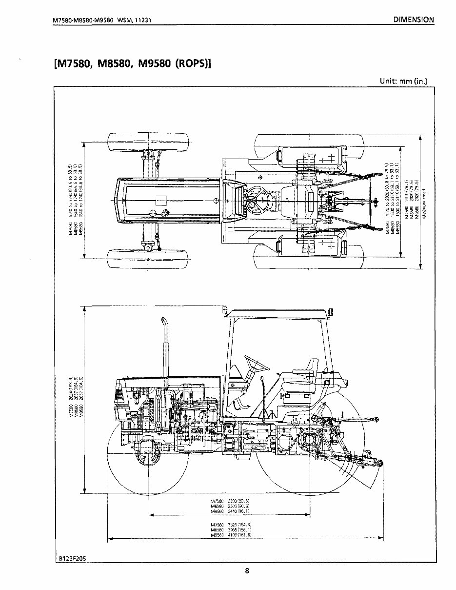 Kubota M7580 Tractor Factory Service Repair Manual preview img 8