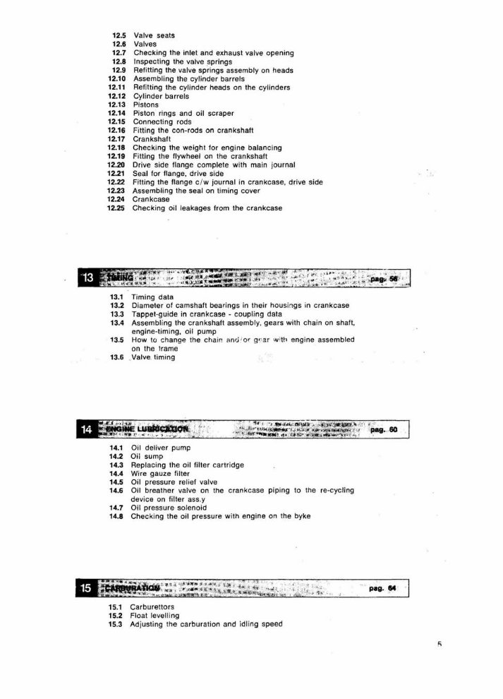 MOTO GUZZI V1000 G5 850 LE MANS SP Workshop Manual preview img 5