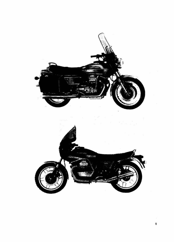 MOTO GUZZI V1000 G5 850 LE MANS SP Workshop Manual preview img 9