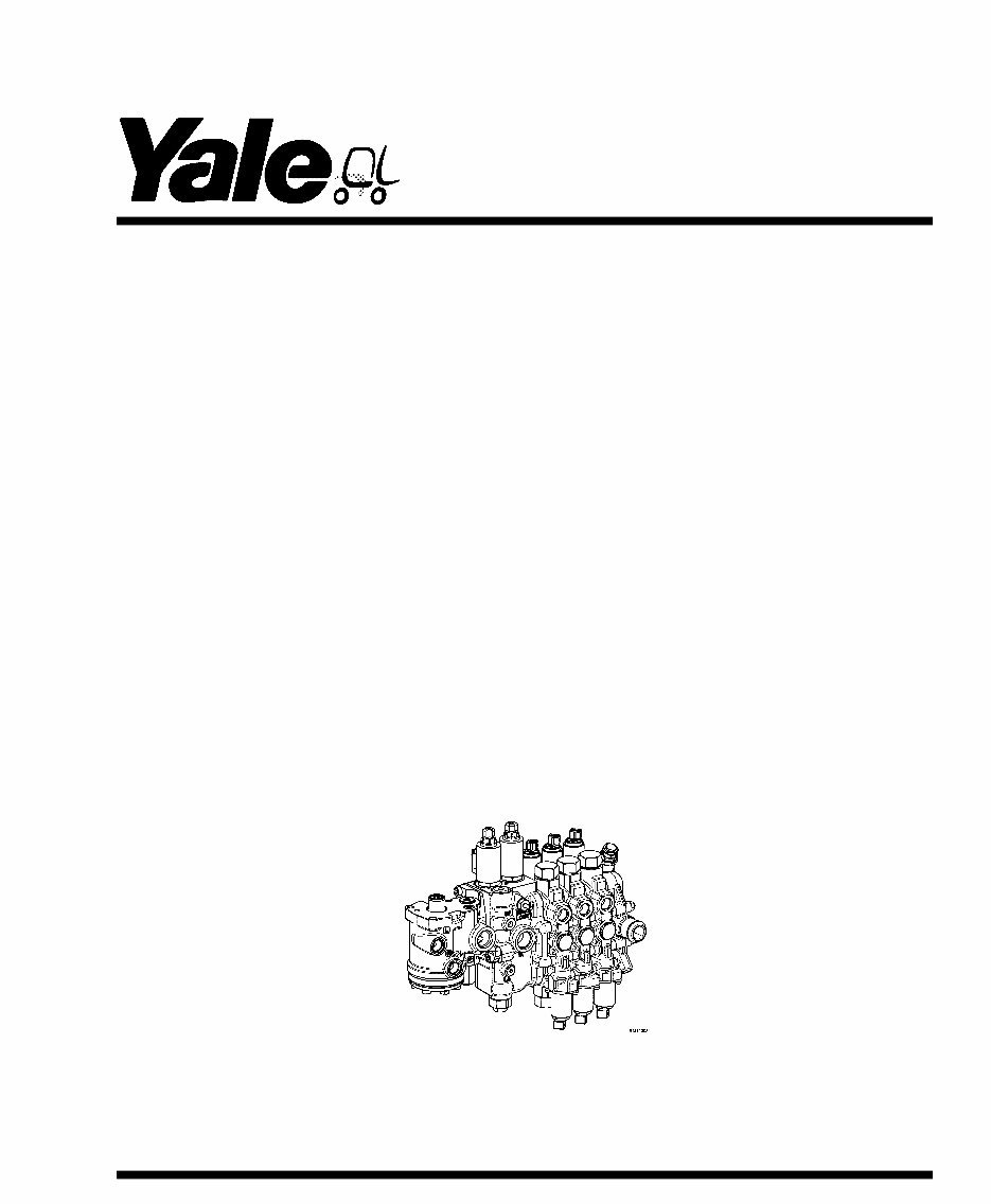 YALE (A910) GLC20VX, GLC25VX, GLC30VX, GLC35VX Lift Truck Service Repair Manual preview img 1