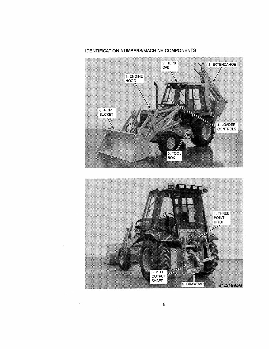 Case 580k Phase 3 Backhoe Loader Operators Manual preview img 10