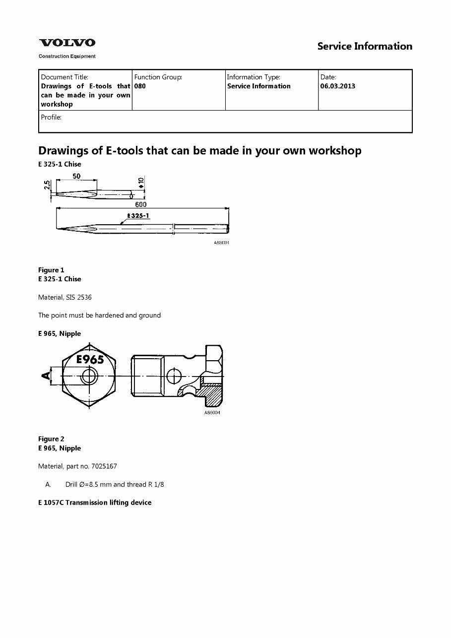 Volvo BM A35 Articulated Dump Truck OEM Service & Repair Manual preview img 6