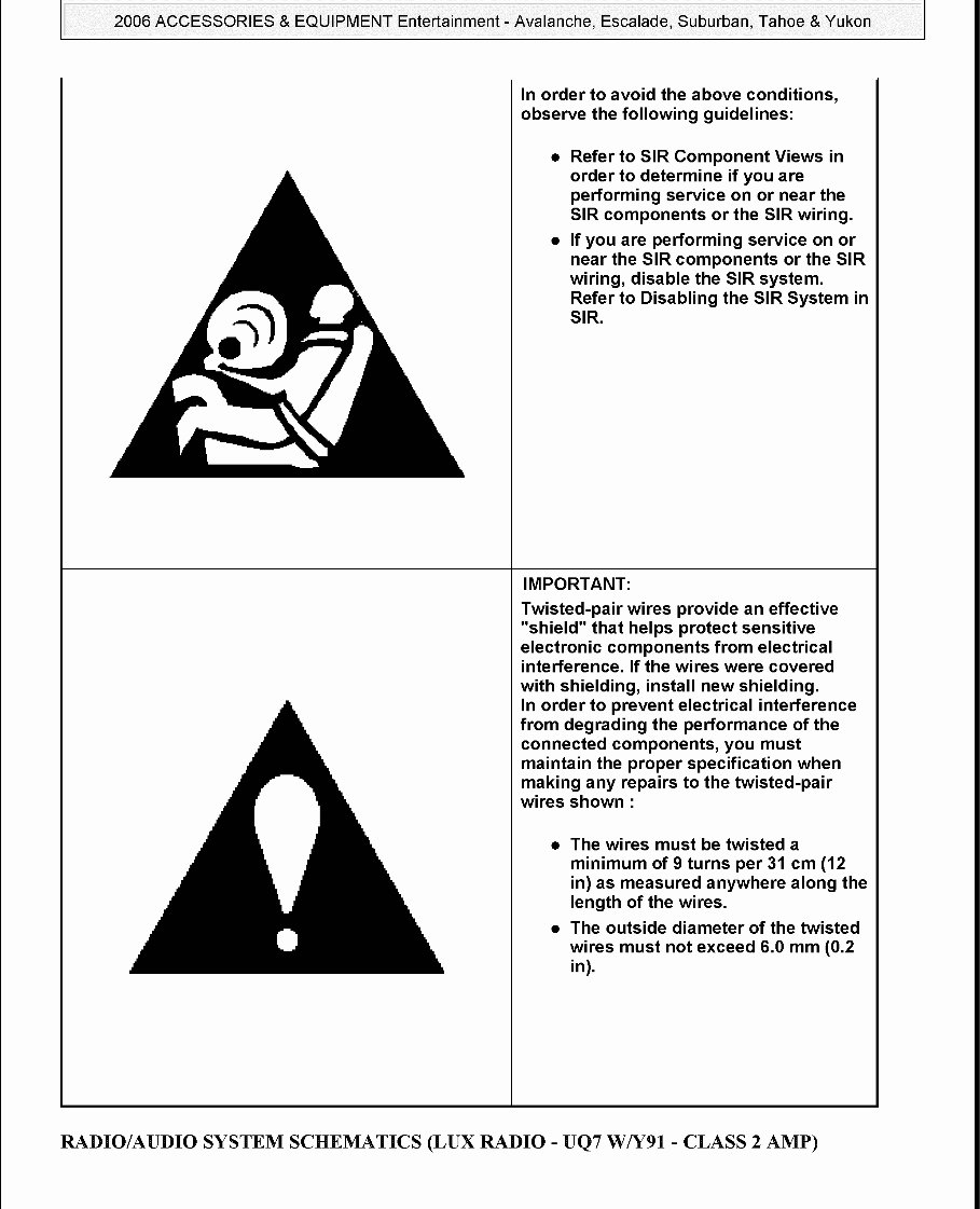 2004-2006 GMC Suburban Yukon Tahoe Escalade Service & Repair Manual preview img 2