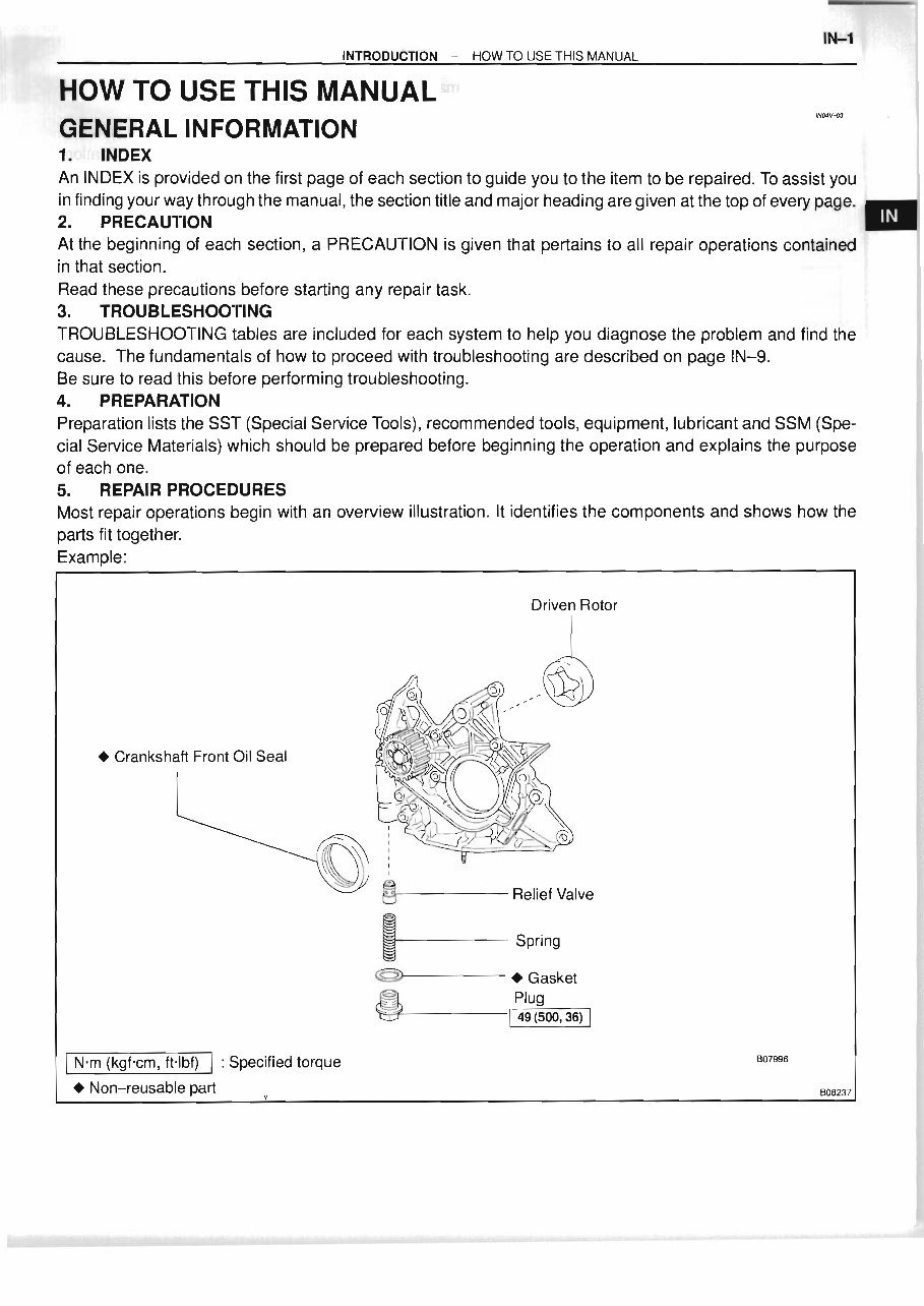 Toyota 1KD-FTV (3.0L Diesel) Engine OEM Service & Repair Manual preview img 6