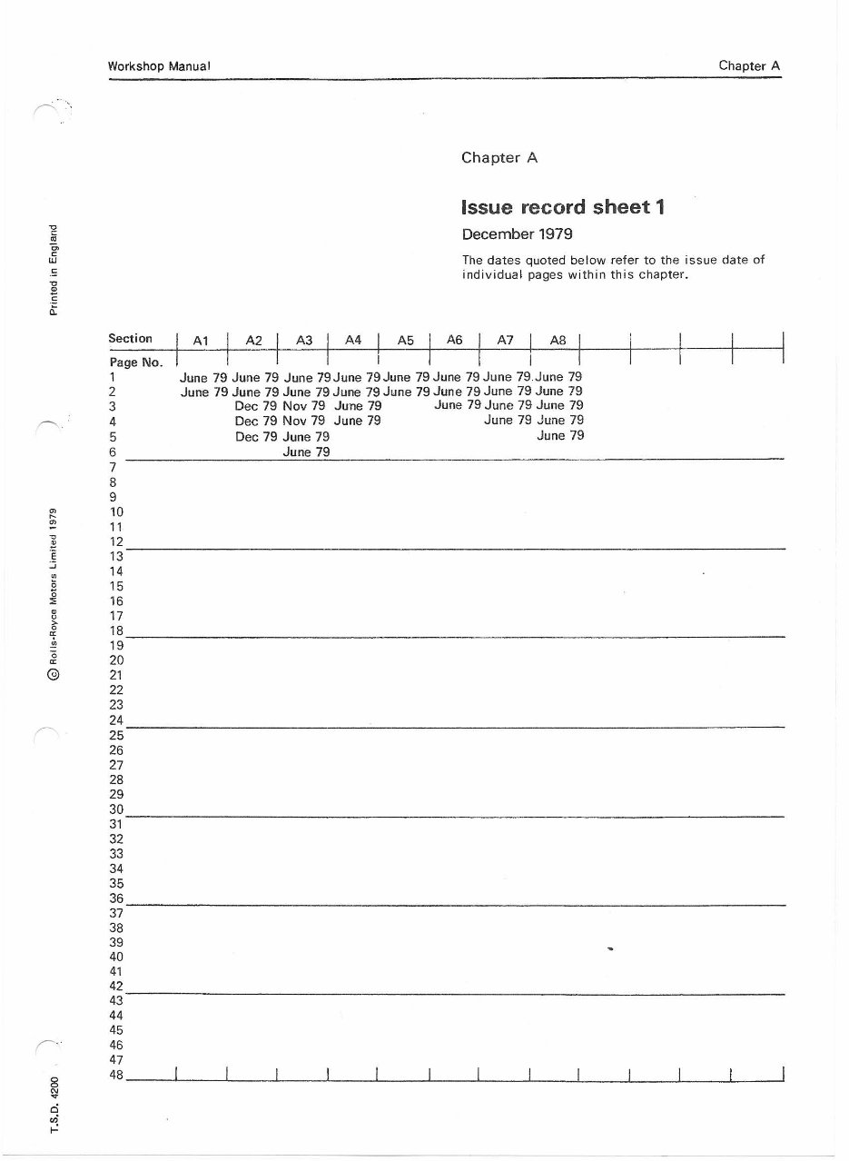 1977-1980 Rolls Royce Silver Shadow II Wraith II Corniche Camargue Bentley T2 Service & Repair Manual preview img 2