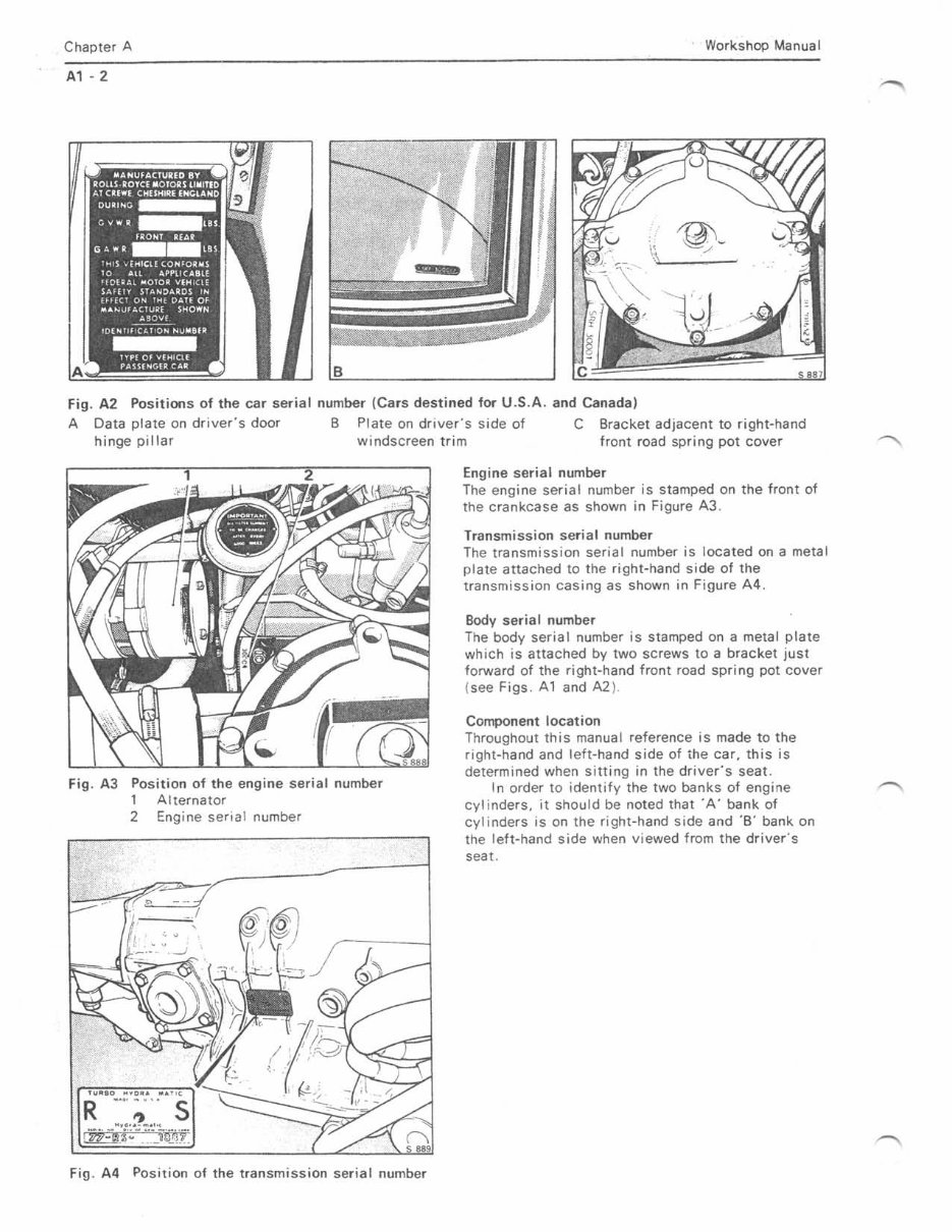 1977-1980 Rolls Royce Silver Shadow II Wraith II Corniche Camargue Bentley T2 Service & Repair Manual preview img 4