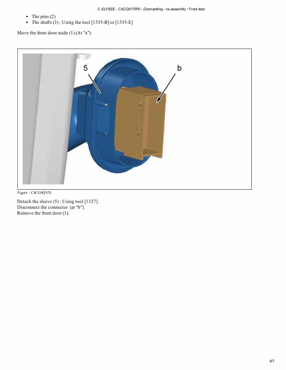 2013 Citroen C-Elysee Service & Repair Manual preview img 10
