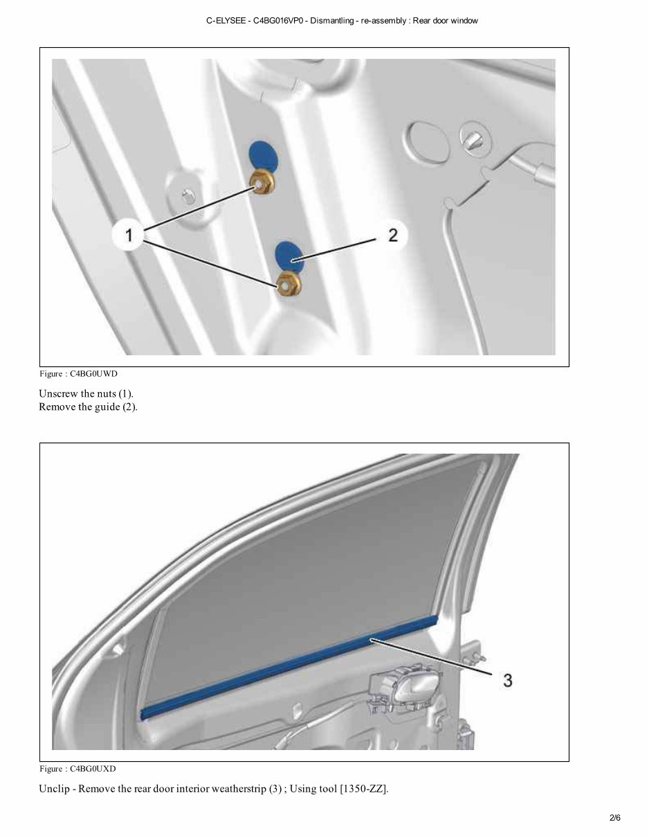 2013 Citroen C-Elysee Service & Repair Manual preview img 2