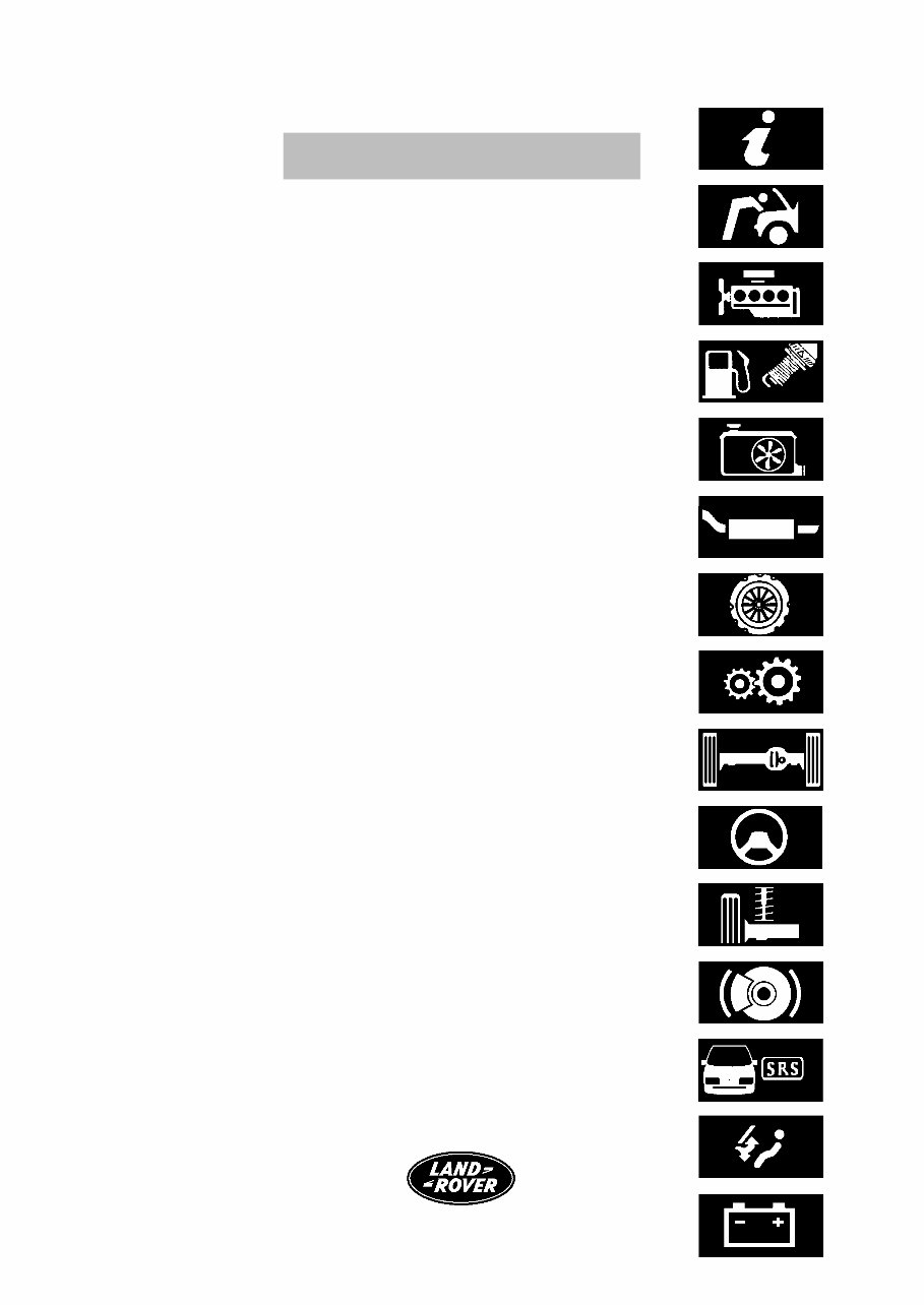 Land Rover Discovery 1995 1996 1997 1998 Service Manual preview img 2