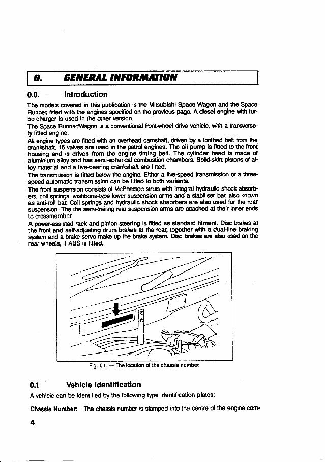 1991-1996 Mitsubishi Space Runner, Space Wagon Repair Guide preview img 4