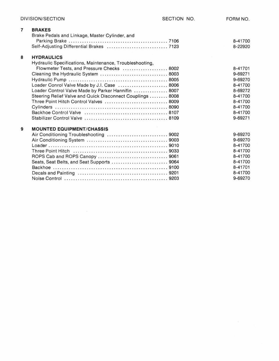 Case 580E 580SE Tractor Illustrated Parts List Manual Catalog - IMPROVED - preview img 3