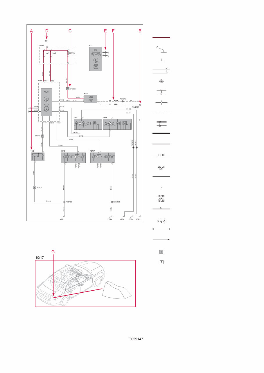 2009 - 2010 Volvo Xc60 Wiring Diagram Repair Manual preview img 7