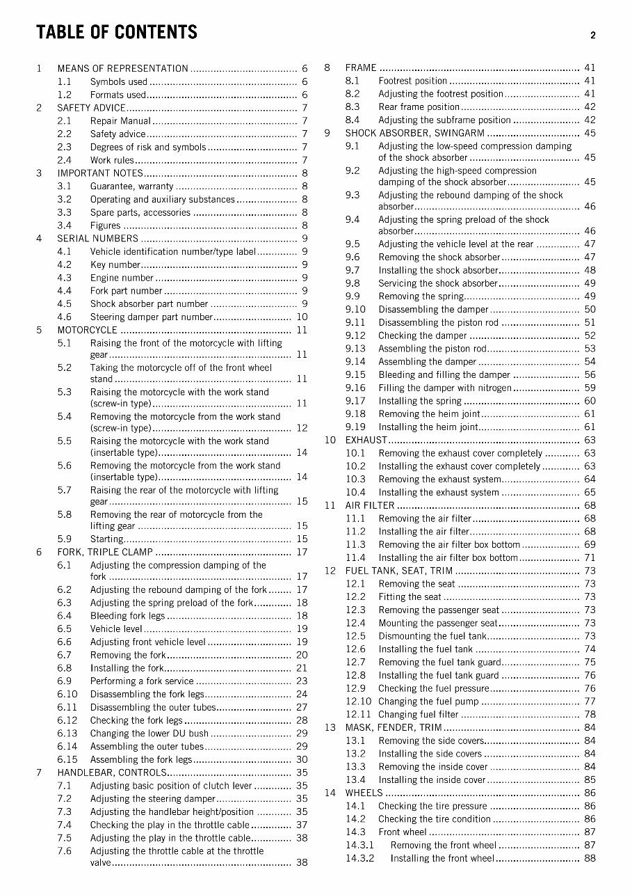 KTM 1190 RC8 RC8R Bike Service & Repair Manual preview img 4