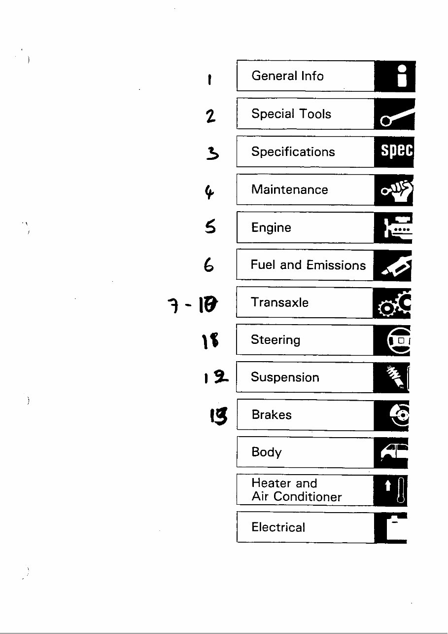1984-1991 Honda CR-X OEM Repair Manual preview img 5