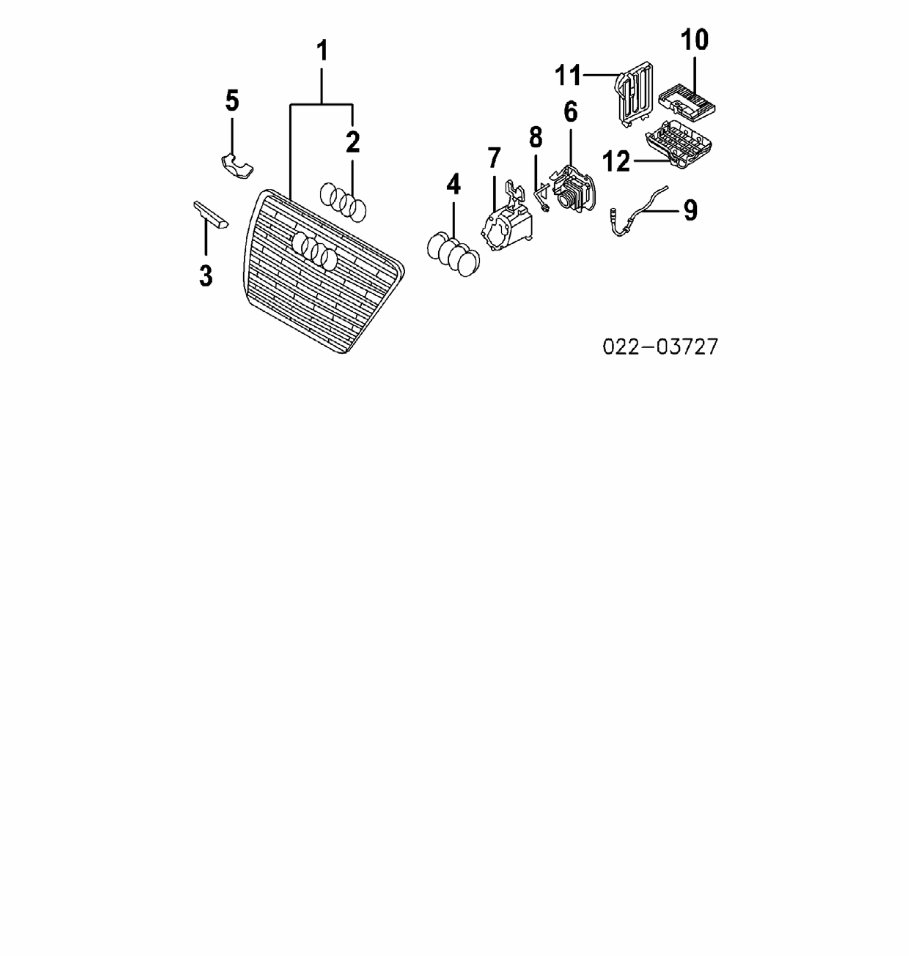 2007 - 2014 AUDI A7 Parts LIST CATALOG preview img 6