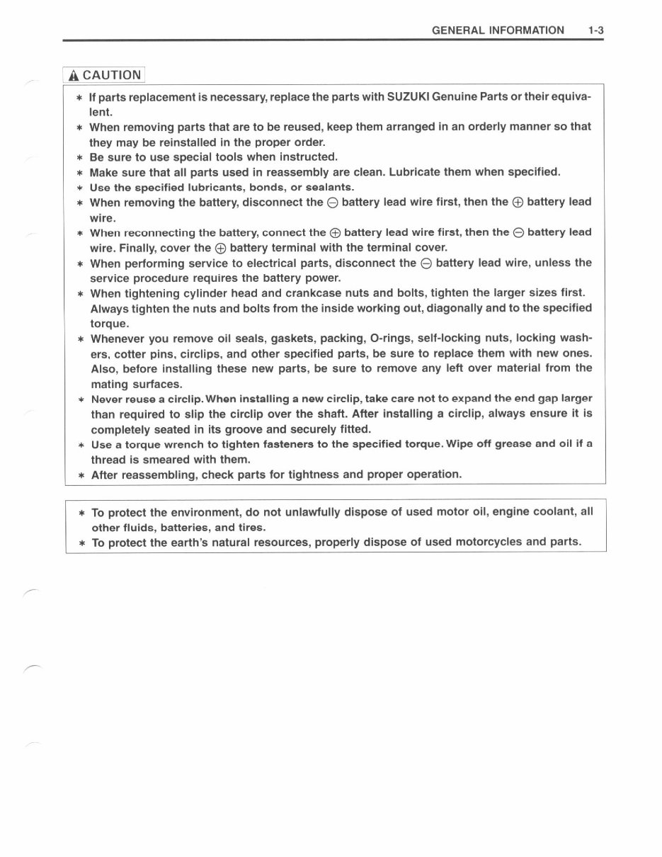 Suzuki DRZ400 DRZ 400 DR-Z400 00-07 Workshop Manual preview img 6