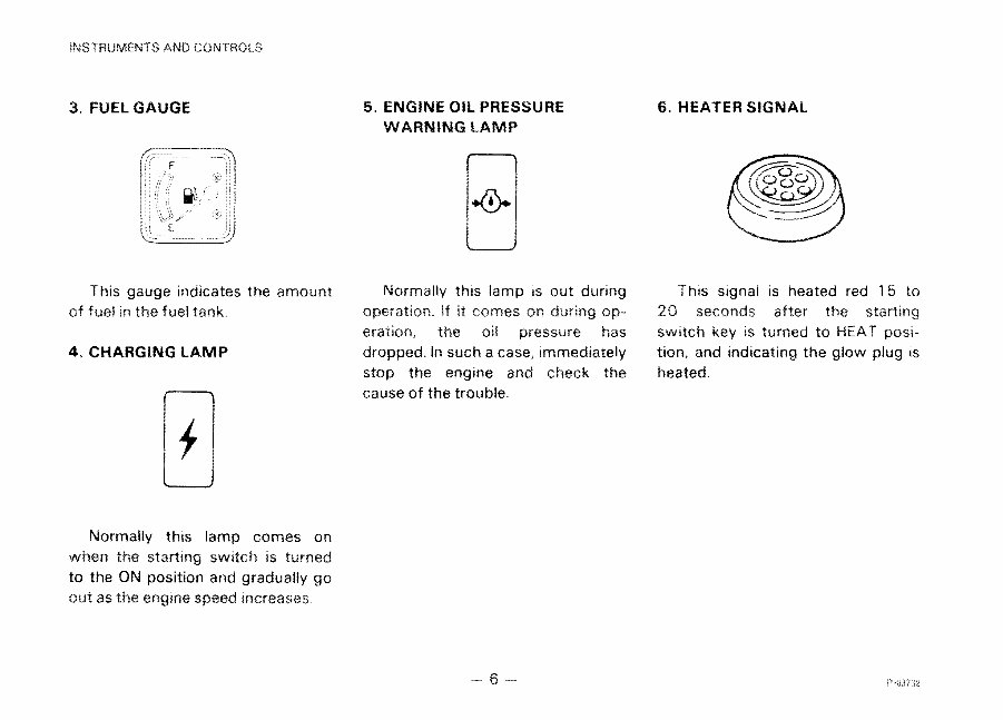 Komatsu PC40-6 Hydraulic Excavator Operation Maintenance Owners Manual preview img 7