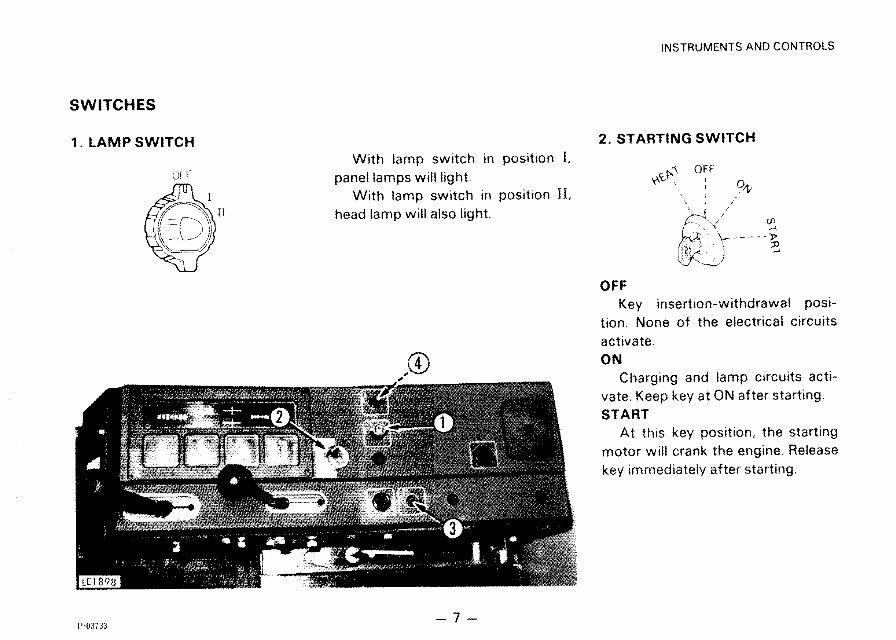 Komatsu PC40-6 Hydraulic Excavator Operation Maintenance Owners Manual preview img 8