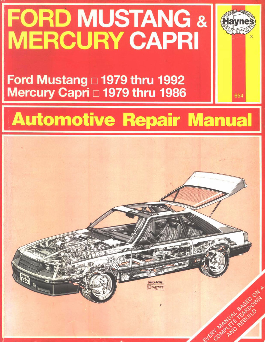1990 Ford Mustang Service & Repair Manual preview img 1
