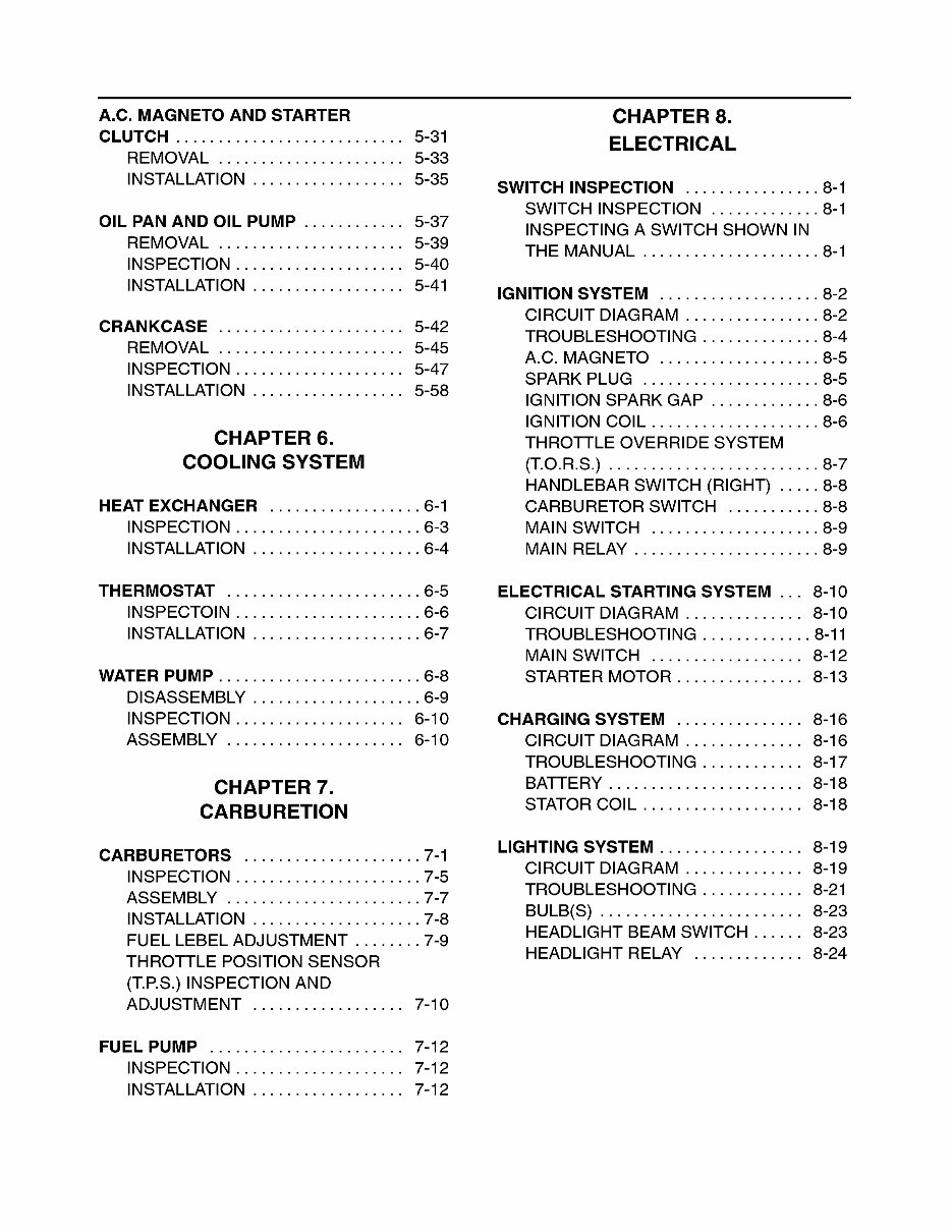 2012 Yamaha APEX / SE / XTX Snowmobile Service Repair Maintenance Overhaul Workshop Manual preview img 8