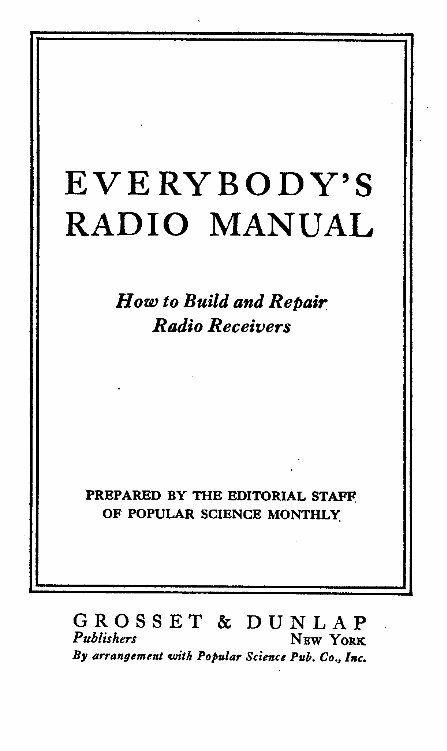 Everybodys Radio Manual- Build Repair Tube Receivers Book preview img 3
