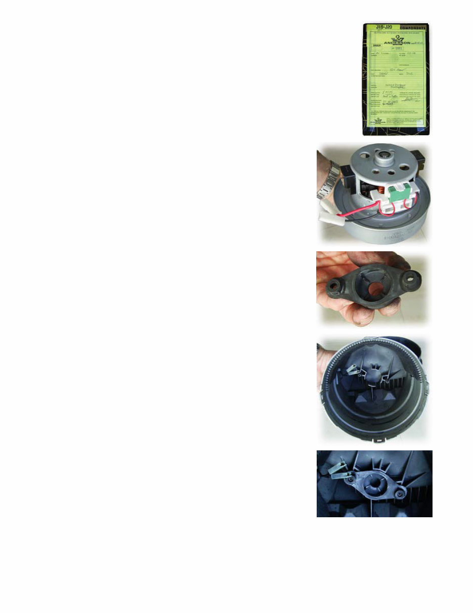 DYSON DC05 VACUUM Electric MOTOR Replacement Manual preview img 5