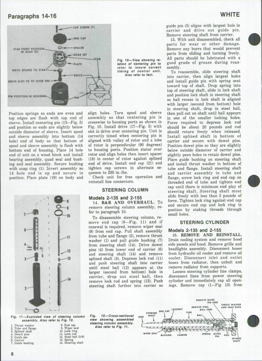 White 2-135 & 2-155 Tractors Complete Workshop Service Repair Manual preview img 7