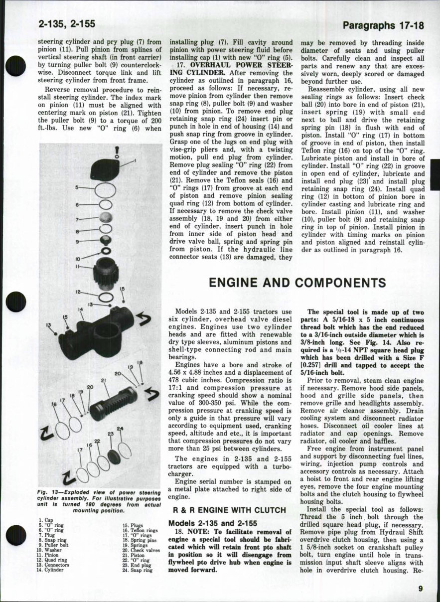 White 2-135 & 2-155 Tractors Complete Workshop Service Repair Manual preview img 8
