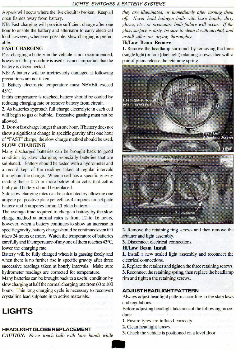 HOLDEN HQ-HZ Service Repair Manual preview img 3