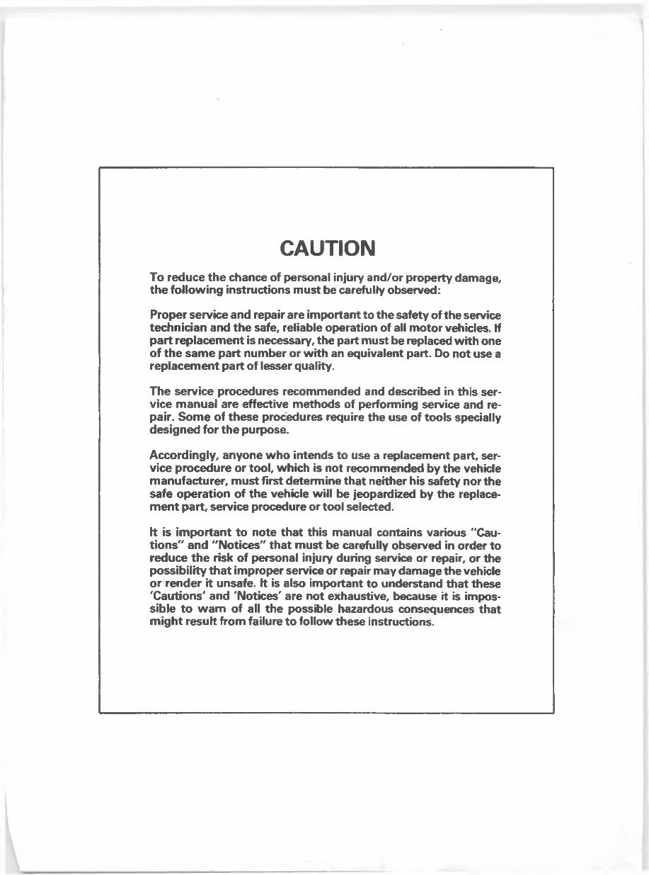1983 Chevrolet Light Duty Truck 10 To 30 Service & Repair Manual preview img 3