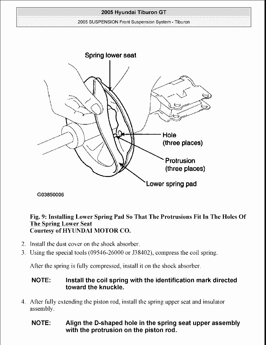 2001 Hyundai Tiburon Service & Repair Manual preview img 10