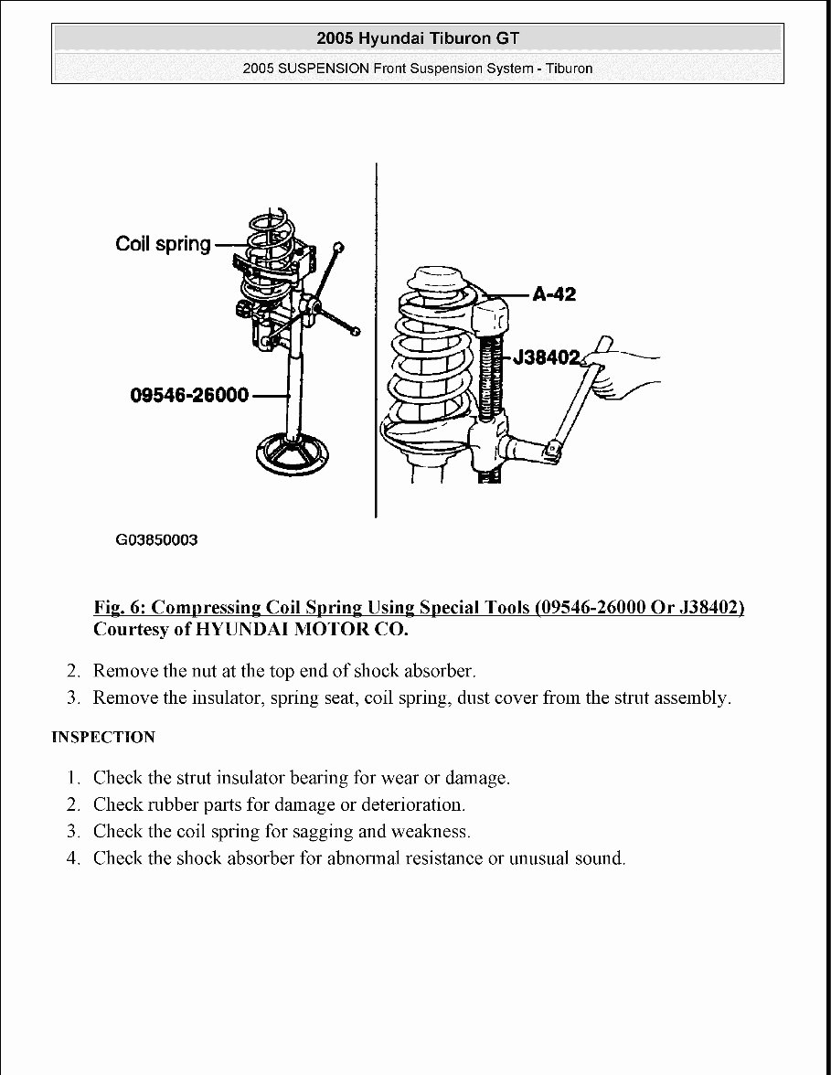 2001 Hyundai Tiburon Service & Repair Manual preview img 7